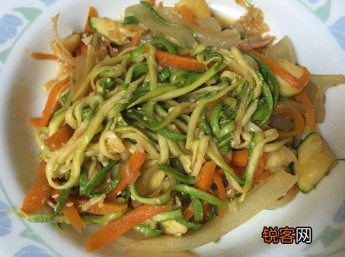 韩式杂锦之栉瓜版