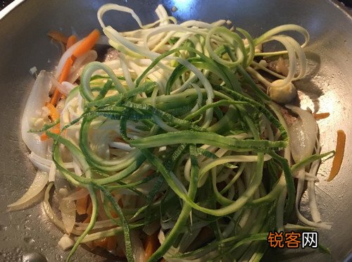 韩式杂锦之栉瓜版