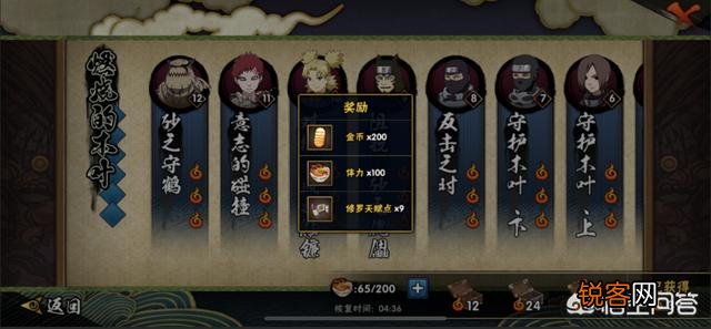 火影手游里的修罗等级是什么意思？