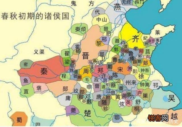 春秋战国时期长江流域的楚,吴,越有多大?