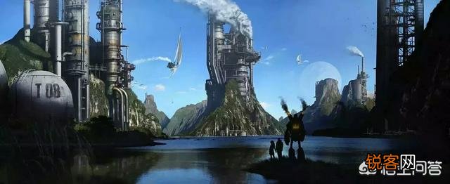 你有描绘外星人生活、城市以及外星球景色的图片推荐吗？