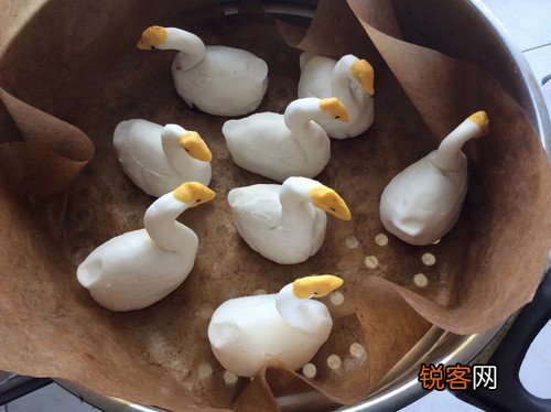 水晶小天鹅馒头
