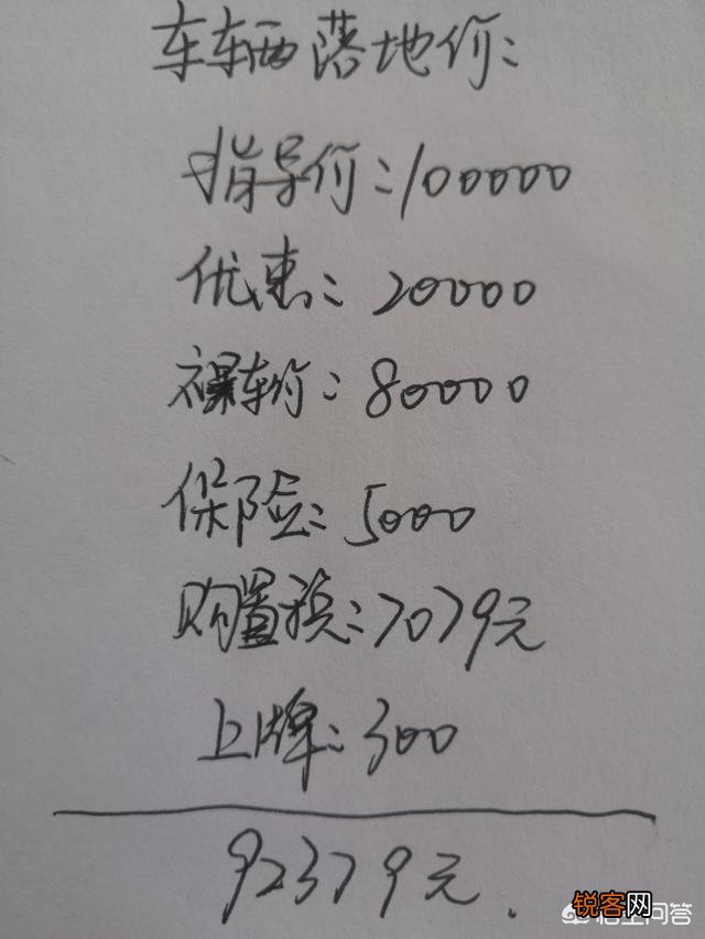 过段时间打算买车,我想了解车辆裸车价,车辆落地价,首付落地价都是怎么计算的？