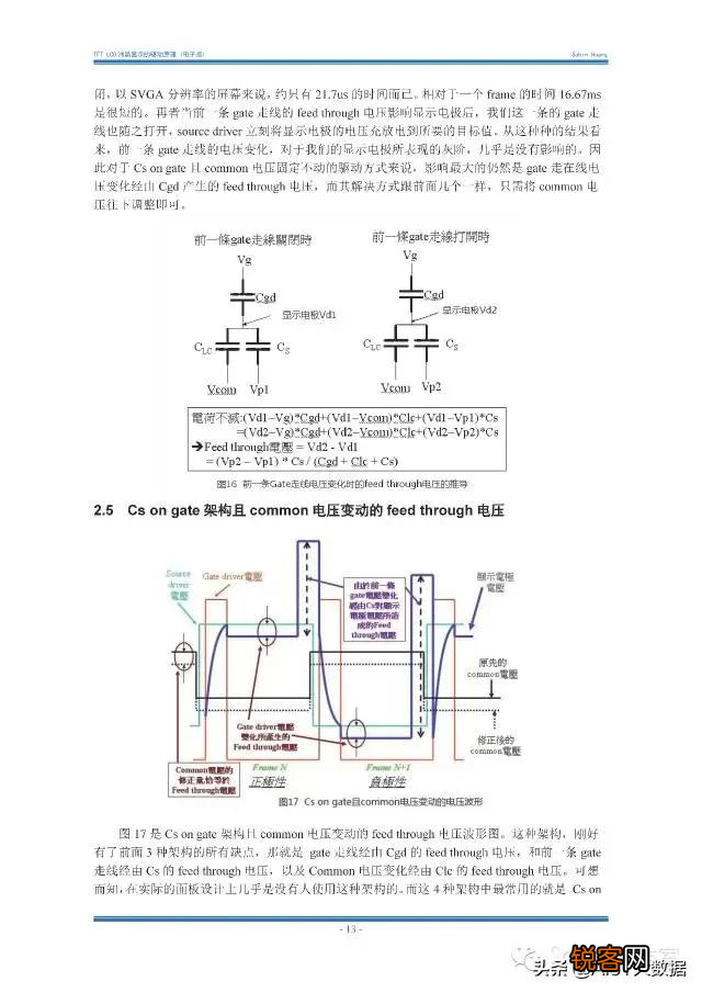 薄膜晶体管原理及应用 显示与图像传感器件底层单元