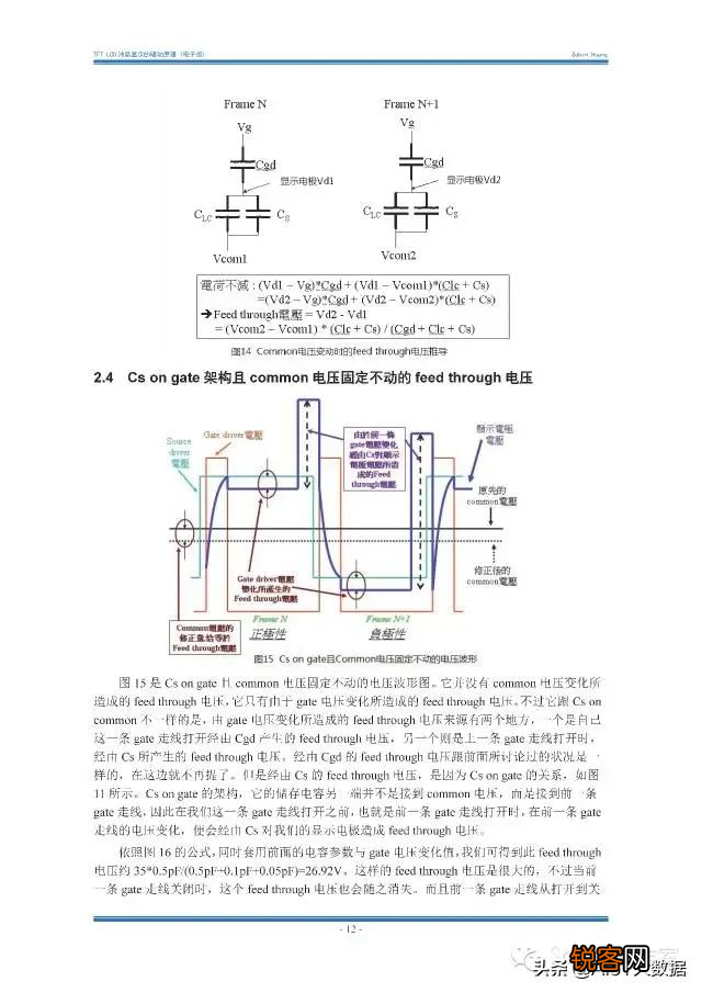 薄膜晶体管原理及应用 显示与图像传感器件底层单元