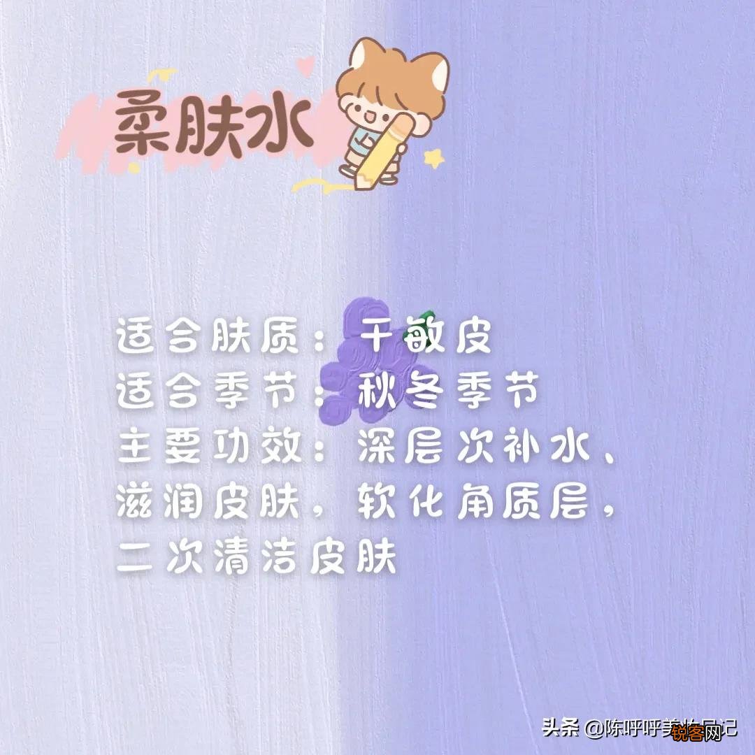 化妆水的区别 爽肤水、柔肤水、紧肤水、纯露和精华水有什么区别？