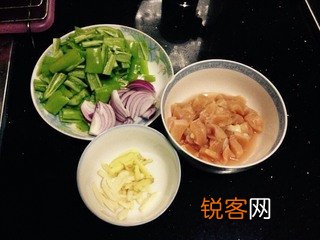 青椒洋葱炒鸡肉