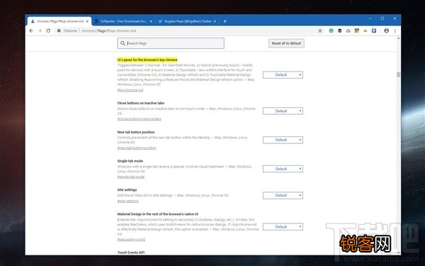 Chrome69出现标签栏字体模糊怎么办
