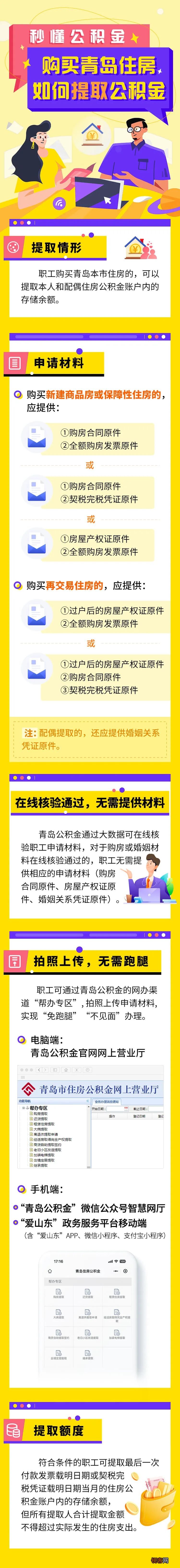 青岛:购买本市住房如何提取公积金