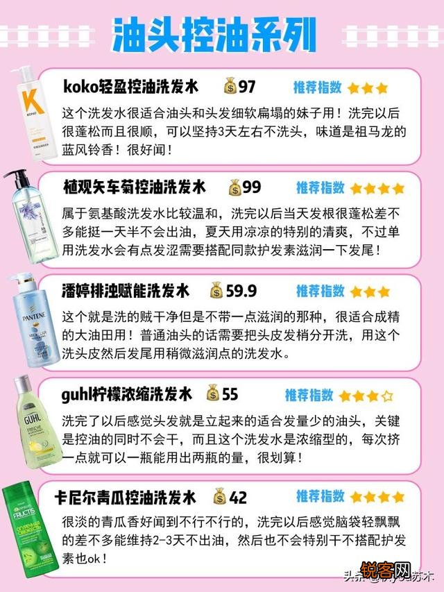 大家有好用的洗发水推荐吗?