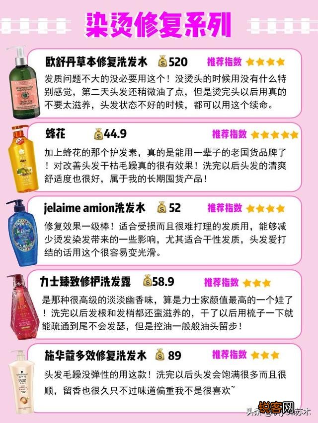 大家有好用的洗发水推荐吗?