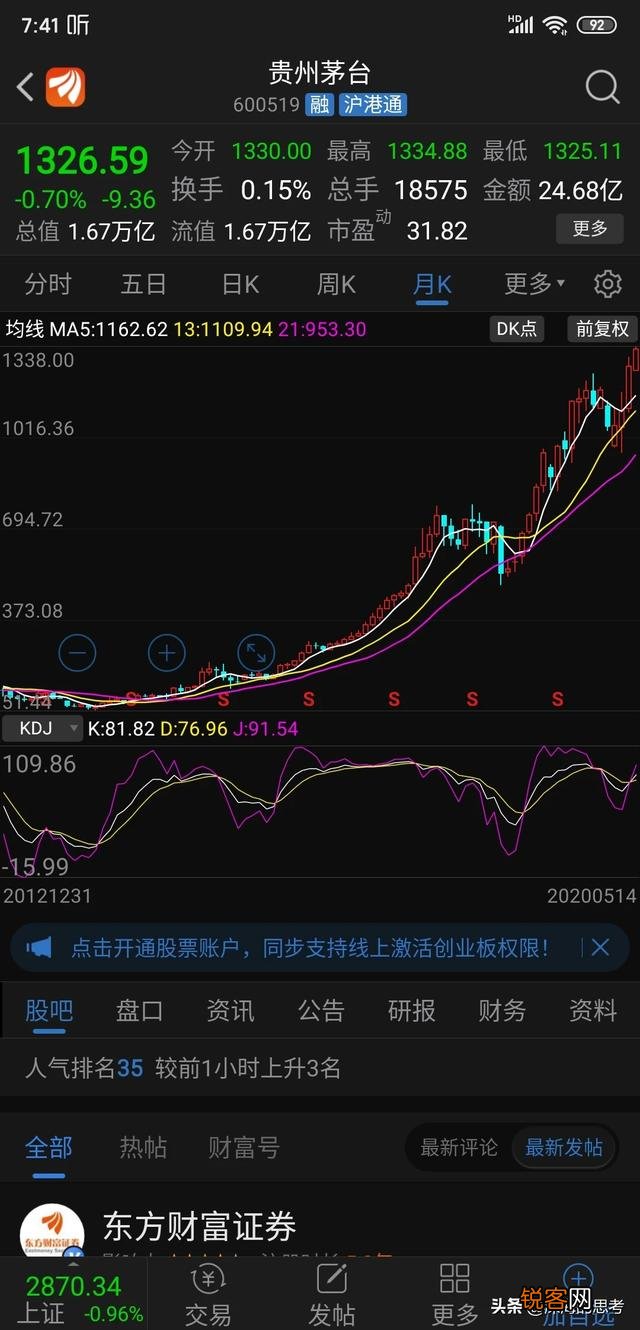 如何才能找到一只股票的关键买点?分批建仓,每次仓位设定多少?