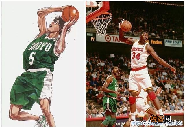 《灌篮高手》人物都是对应着NBA哪些球星的?