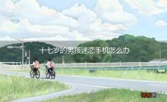 十七岁的男孩迷恋手机怎么办