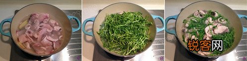 豆苗鱼片汤