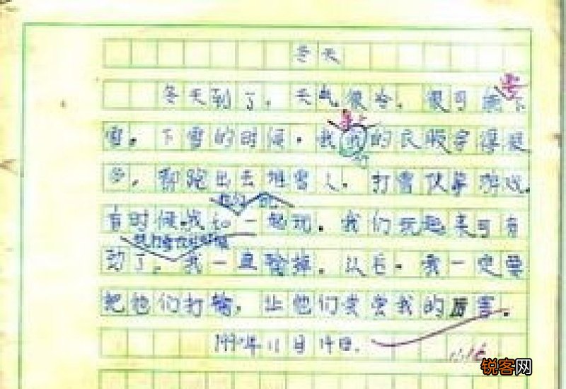 春雨小学二年级作文500字