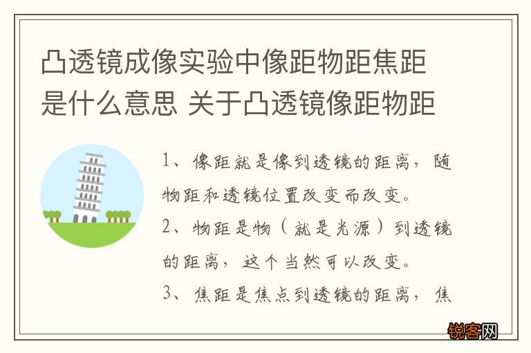 凸透镜成像实验中像距物距焦距是什么意思 关于凸透镜像距物距焦距的介绍