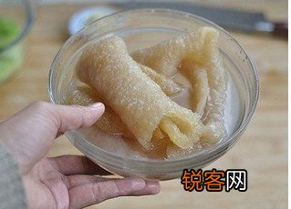 凉拌炸猪皮