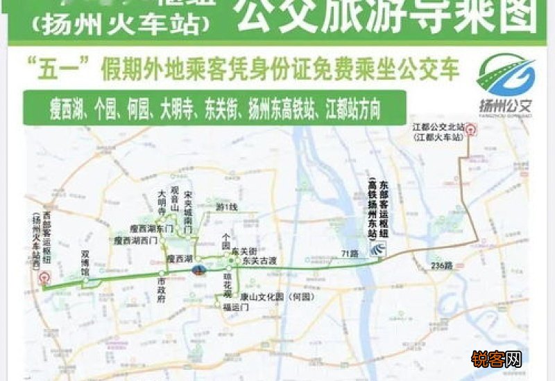 外地旅游客车到扬州瘦西湖有哪些路线