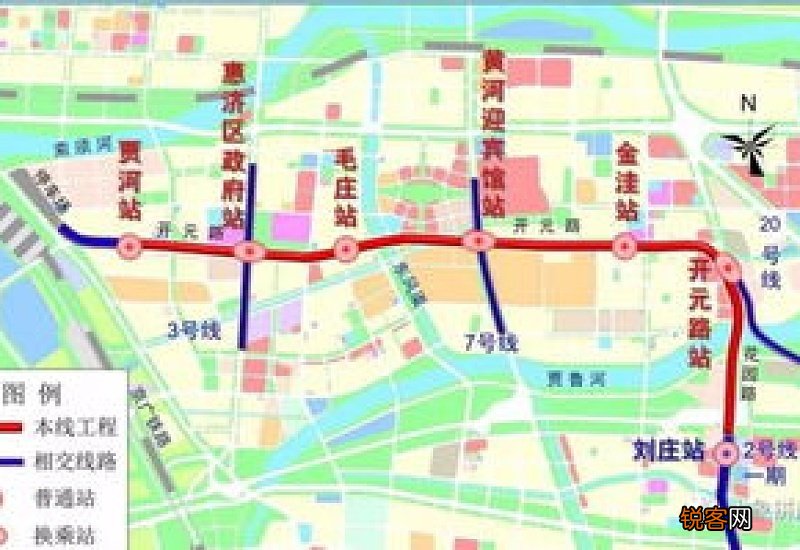 郑州地铁二号线沿途站点 2023郑州地铁2号线沿线游玩地点汇总