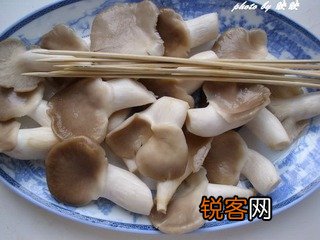 酱烤平菇的做法