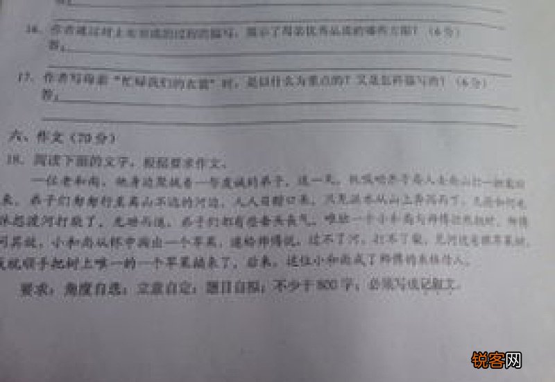 卑微的梦高二作文800字