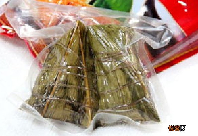 真空粽子可以带包装煮吗