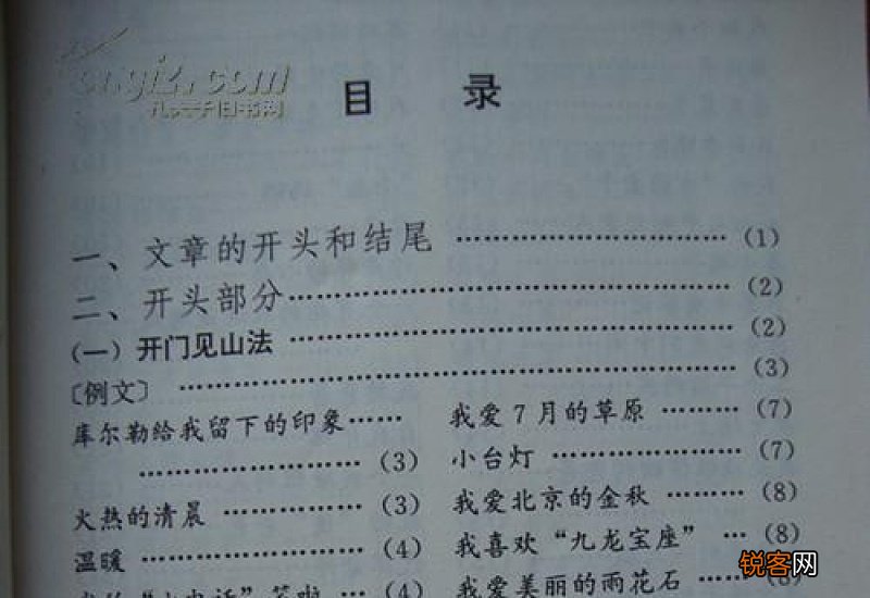 优秀作文开头