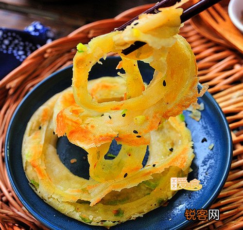 葱花千层饼