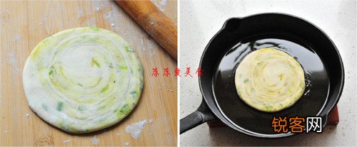 葱花千层饼