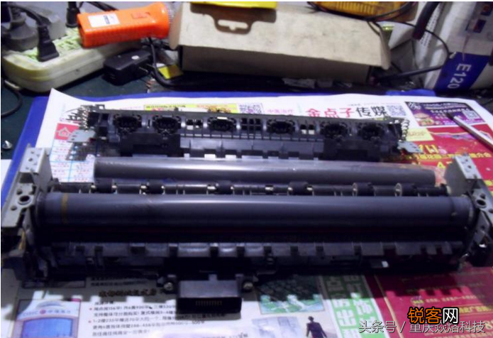 打印机驱动安装步骤 HP5200LX A3激光打印机拆解教程