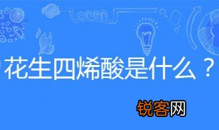 花生四烯酸是什么 有什么用处
