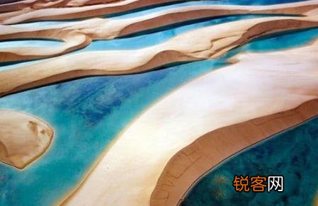 全球最美假沙漠海岸奇观 百里沙漠里能游泳