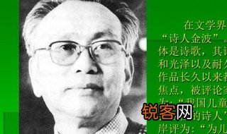 关于金波的资料 关于金波的内容