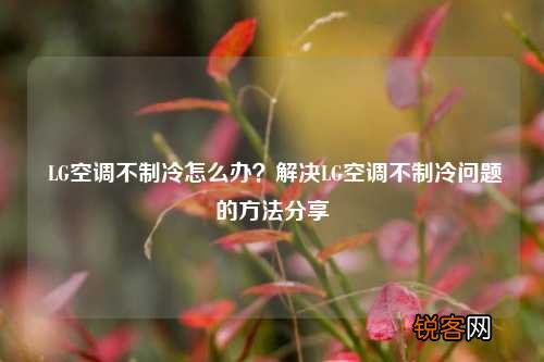 LG空调不制冷怎么办？解决LG空调不制冷问题的方法分享
