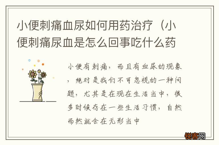 小便刺痛尿血是怎么回事吃什么药 小便刺痛血尿如何用药治疗