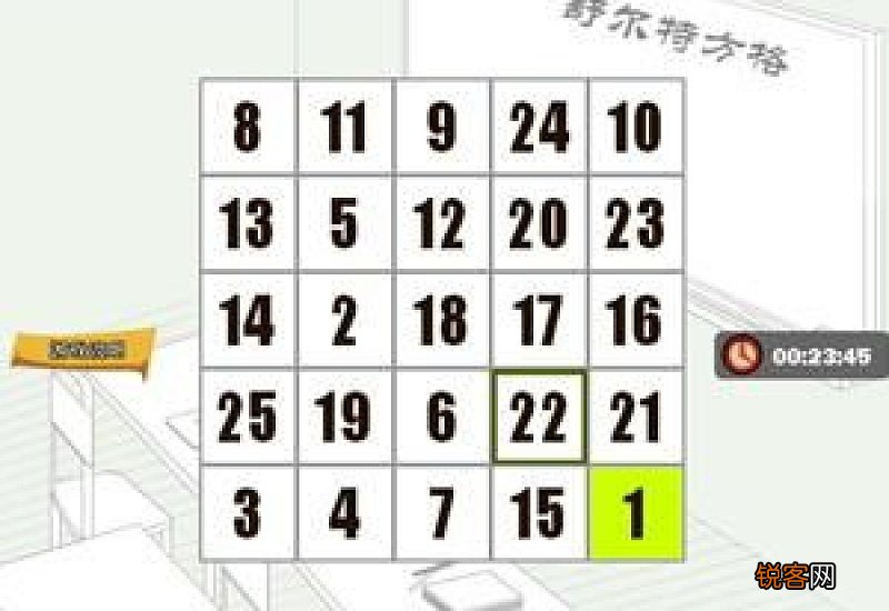 wps做舒尔特方格的简单方法