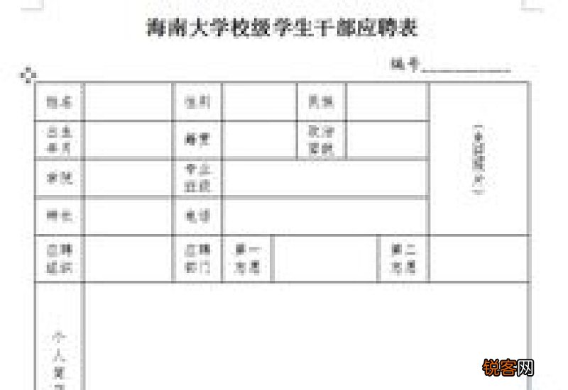 大学协会会长申请书