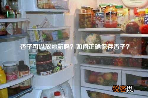 杏子可以放冰箱吗？如何正确保存杏子？
