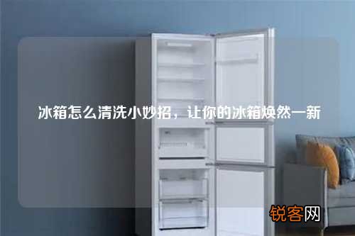 冰箱怎么清洗小妙招，让你的冰箱焕然一新