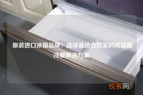 原装进口冰箱品牌：选择最适合您家的高品质冷藏解决方案
