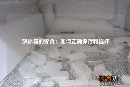 放冰箱的零食：如何正确保存和选择