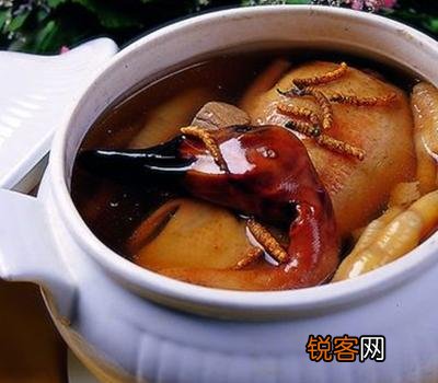 冬虫夏草炖鸡益气壮阳