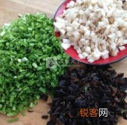 杏鲍菇鲜肉虾仁水饺的做法
