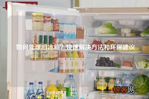 如何处理旧冰箱?快速解决方法和环保建议