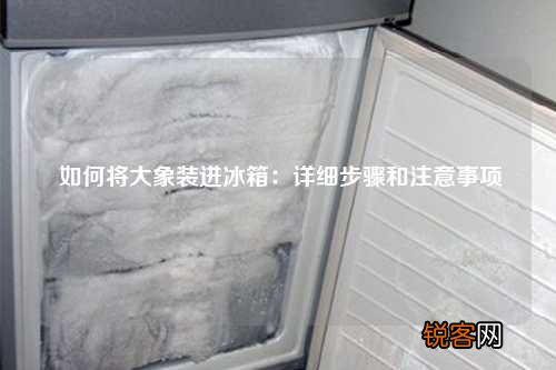 如何将大象装进冰箱：详细步骤和注意事项