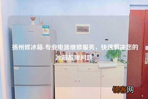 扬州修冰箱-专业电器维修服务，快速解决您的冰箱故障问题