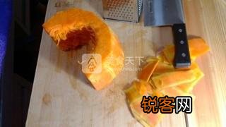 南瓜枸杞红豆粥的做法