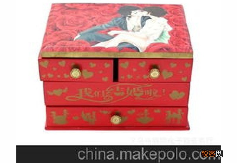 结婚首饰盒一定要红色吗