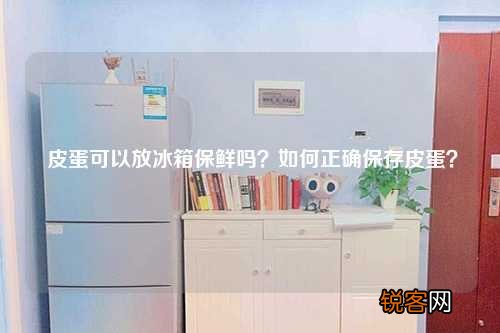 皮蛋可以放冰箱保鲜吗？如何正确保存皮蛋？